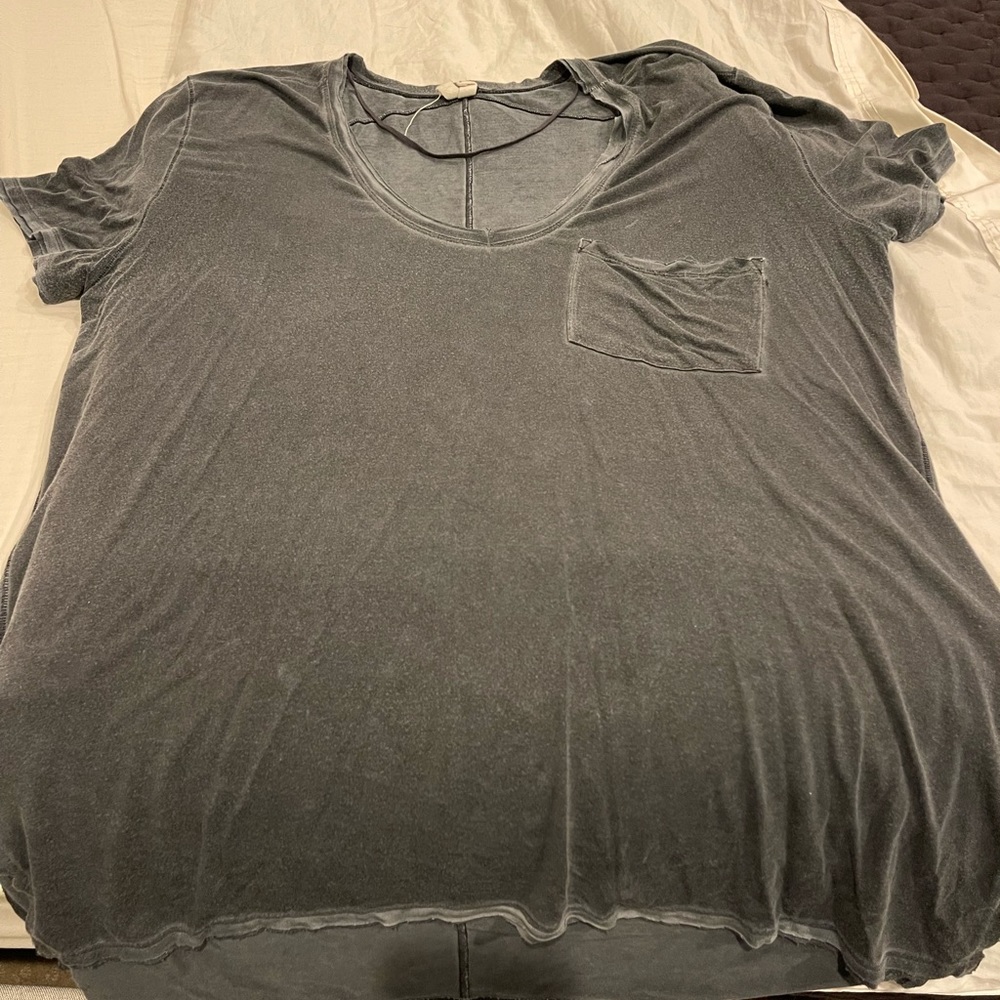 Free people oversized tee Sz Med